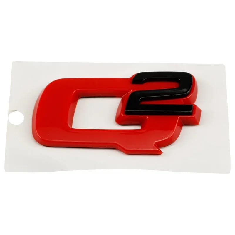 QSGJL1 ABS for Alfa Romeo STELVIO VELOCE GIULIA Q4 Q2  Ti Logo 2025 Car Body Sticker Letters Badge Styling Auto Side Emblem Accessories