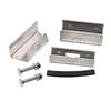 2/4Sets Roof Rack Mount Kits Fit For Fiat Ducato Peugeot Boxer Citroen Relay Stainless Steel Boat Van Roof Rail Mounting Bracket