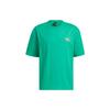 X Seebin Collaboration SS23 Embroidered Logo Casual T-Shirt Men Tops Lawn-Green IA8178