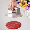 1Pcs Stainless Steel Smash Burger Press Non-Stick Hamburger Patty Maker for Family Gathering BBQ Outdoor Picnic Use