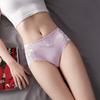 Hollow Lace Flowers Panties Women Sexy Seamless Lingerie Plus Size Hip Raise Briefs Breathable Health Knickers Sleep Underwear