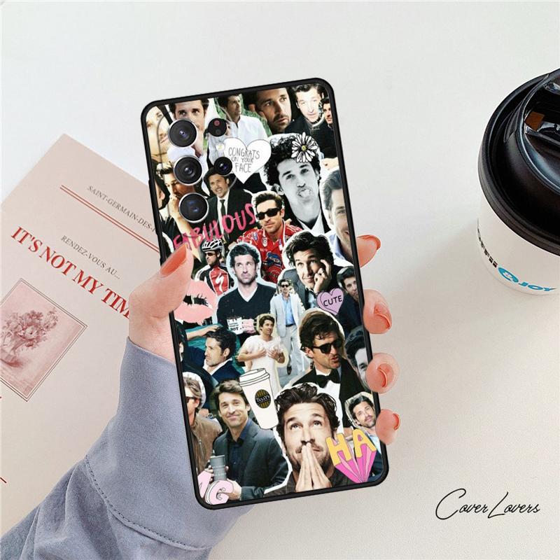 Чехол для телефона Дерек Шепард Анатомия страсти Для Samsung Galaxy S24 S25 S23 S22 Ultra Note 10 20 Plus S20 S21 FE