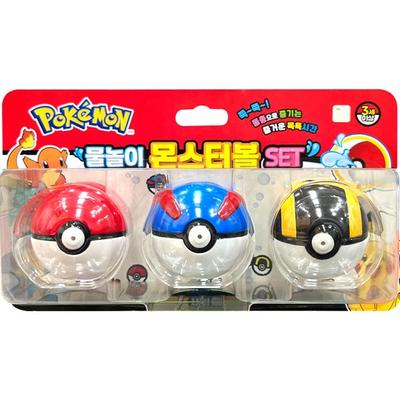 Набор игрушек для игры в воду Pokemon Monster Ball, корейские игрушки для ванной