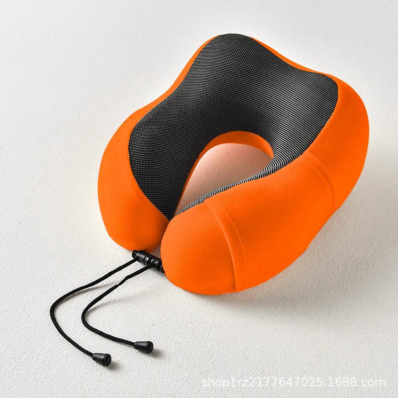 Memory cotton u-shaped pillow comfortable storage neck pillow office nap magnetic cloth neck pillow