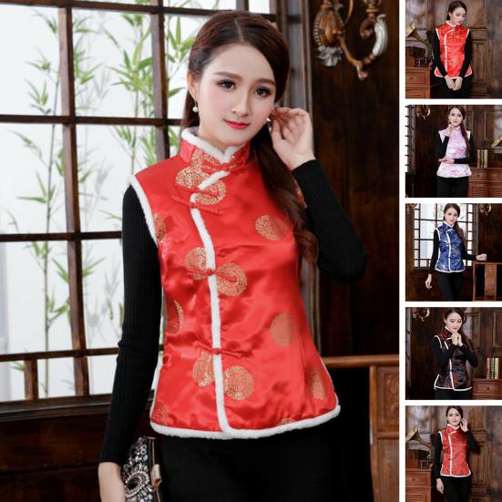 Женское новогоднее пальто с узлом, морозостойкое утепленное праздничное зимнее пальто без рукавов, женская одежда