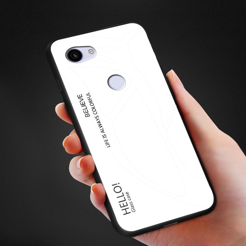 Чехол для Google Pixel 3A 3 XL Модный Жесткий Закаленное Стекло Градиентный Защитный Задний Чехол для Google Pixel 2 XL Pixel3 3a