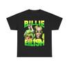 Футболка Billie Eilish 90-х Ретро Футболка Billie Mercari 2026 Лето Новинка Горячая Распродажа Мужская Женская Повседневная Хлопковая Футболка Уличная Одежда
