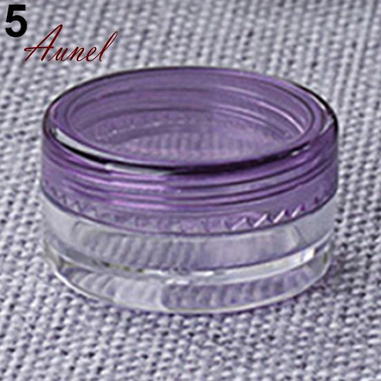 Мини-круглая пустая бутылка-бутылка-бутылка-контейнер для косметики