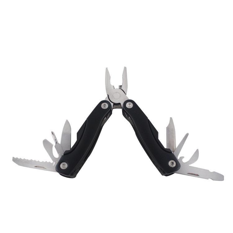 Многофункциональные складные плоскогубцы из нержавеющей стали — компактный подарок с алюминиевой ручкой для кемпинга и самообороны