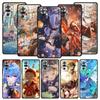 Cute Genshin Impact Yae Miko For Xiaomi Redmi Note 11 10 8 Pro Case 10S 9S 9 9T 8T 9C 9A 8A 7 K40 Gaming K50 11T 5G Phone Cover