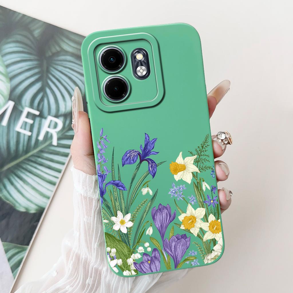 Чехол для Infinix Smart 9 Hot50i X6531 Роскошный Чехол с Художественной Росписью Мягкий Силиконовый Чехол для Телефона Для Infinix Hot 50i Smart9 X6532 Fundas