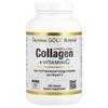 Hydrolyzed Collagen Peptides + Vitamin C, Types I & III, 250 Tablets