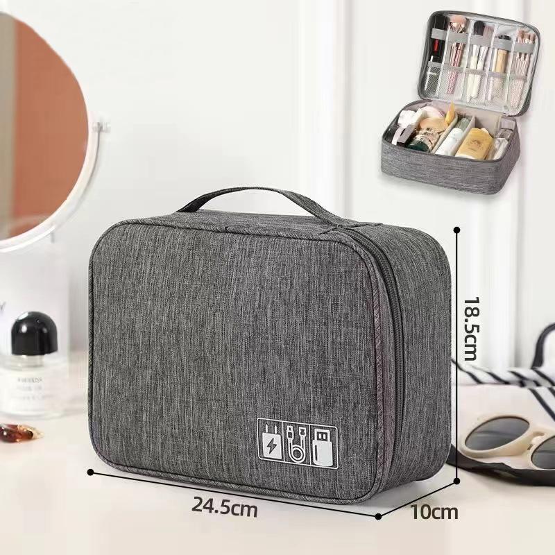 Digital Separated Travel Bag Large Capacity and Multifunctional Mobile Data Cable Power Bank Usb Storage Bag Portable Travel