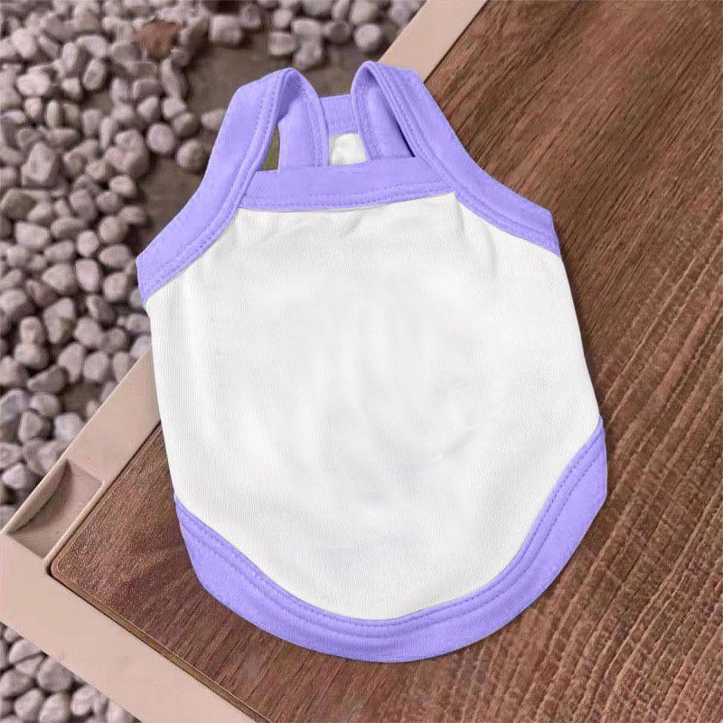 Spring and Autumn Puppy Dog Cat Pet Clothes Suspender Vest