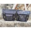 Bags Combo Motorcycle Leather Panniers Saddle Luggage Pouch Side Bag Saddlebags