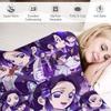 Japanese manga artist Koyoharu Gotouge's Demon Slayer blanket Soft and portable four season home bed,  office travel, lunch break, warm blanket K14