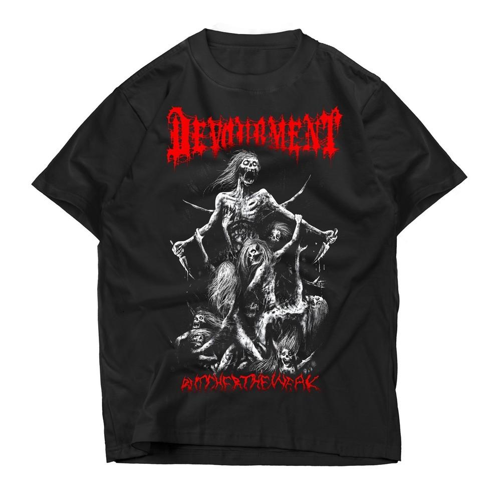 Devourment Butcher The Weak Футболка Размер S-5XL Репринт Унисекс Футболка