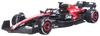 Bburago Alfa Romeo F1 Team Stake C43 Bottas с фигуркой водителя, готовый продукт 1/43 (2023) №77 В.