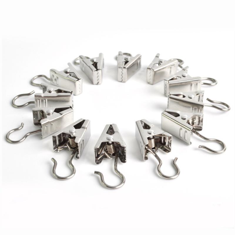 Модный Компактный Многофункциональный Удобный домашний декор Инструмент для штор Duty Curtain Clips Крючок для штор Изысканный