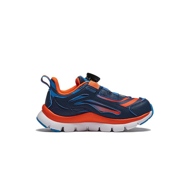 Кроссовки Li Ning Kids Knob Version Low Top для бега Детские кроссовки Deep-Type Bright-Orange YKNU090-1