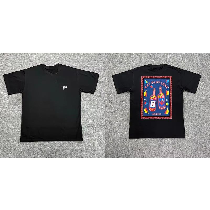 2026 New American Style Streetwear Shortsleeved Summer Multipatterned Lettering Design Loose Tshirt
