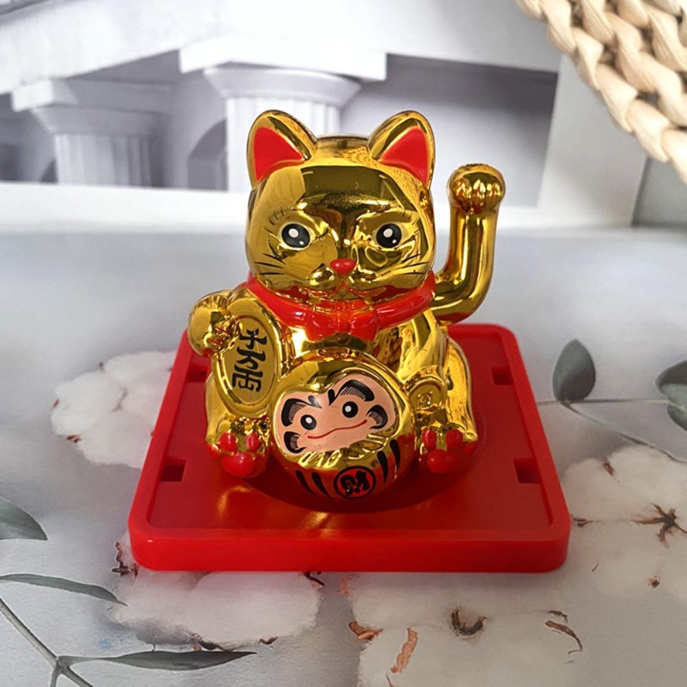 Милые украшения для автомобиля Японская машущая рука Счастливый кот Подарки Авто Интерьер Украшения Офис