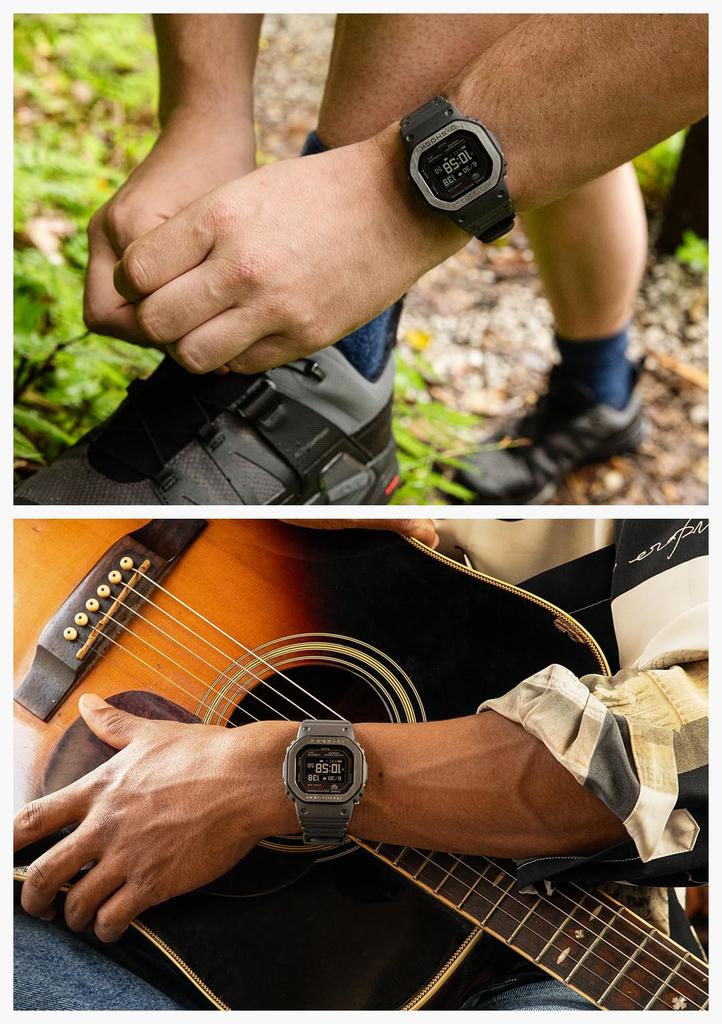 Watch Heart Rate Monitor with Bluetooth Gray [Casio] G-SQUAD G-SQUAD DW-H5600MB-8JR Men's