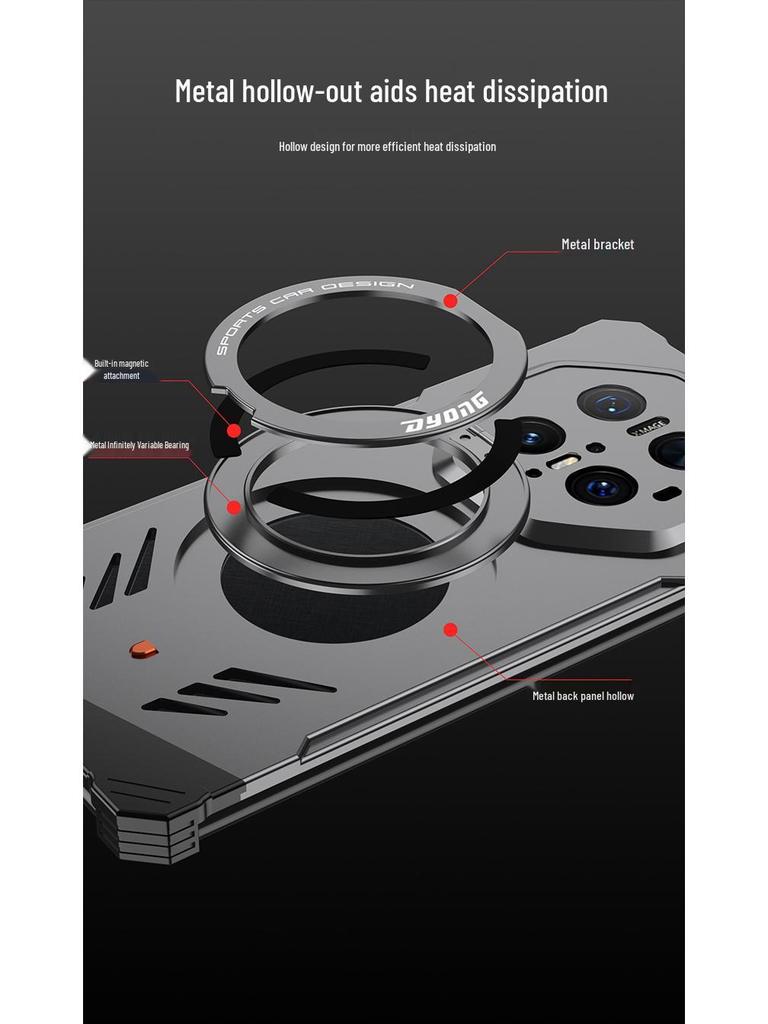 Металлический магнитный ремешок с креплением для Mate70/Mate70Pro - Новый дизайн спортивного автомобиля