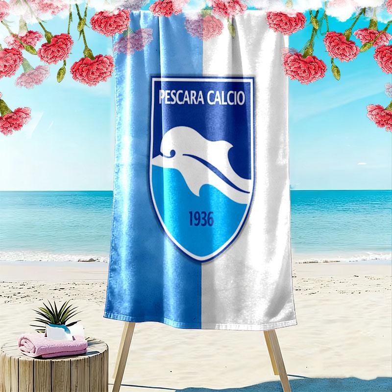 Delfino Pescara 1936 Print Beach Towel, Large Soft Quick Dry Towel for Beach Camping Swimming