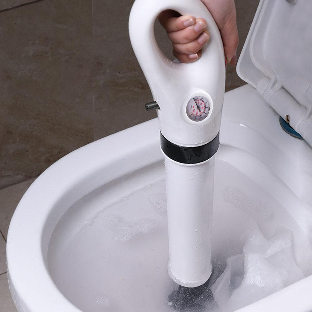 Dredge Clog Remover Sewer Pipe Unblocker Toilet Plunger Dredge Clog Remover High Pressure Drain Plunger Air Drain Blaster