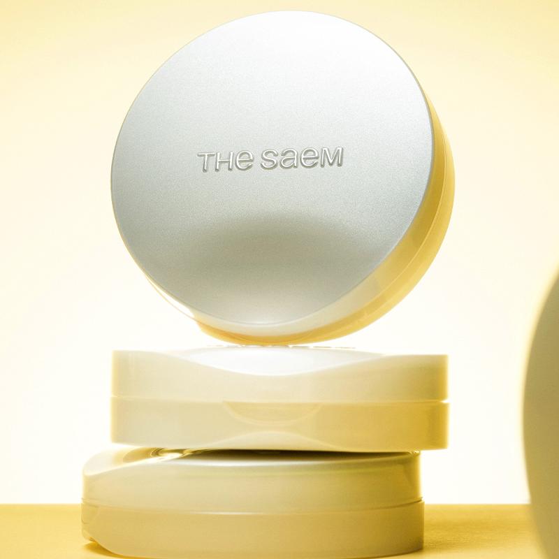 The Saem Skin Perfection Тонирующий кушон с глутатионом с запаской SPF 50+ PA+++ 12г*2шт