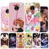 Card Captor Sakura Anime Cover Phone Case For Motorola Moto G8 G7 G6 G5 G9 E6 E5 Plus Play Power + One Action Fusion Macro EU