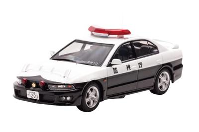 Mitsubishi Galant 2002 Автомобиль дорожной полиции столичного полицейского управления Готовая модель H7430210 RAI'S 1/43 VR-4 (EC5A) (Скорость 10)