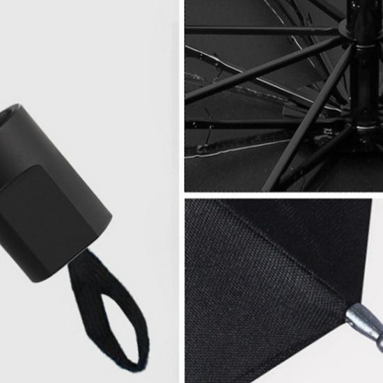 Большой зонт двойного назначения: Защита от солнца и водонепроницаемость, ручное складывание, для женщин - Бесплатная доставка