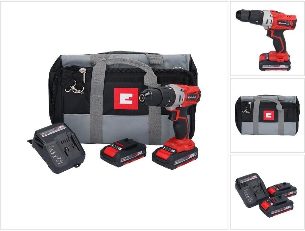 Ударный шуруповёрт Einhell TE-CD 18/2 Li-i Kit