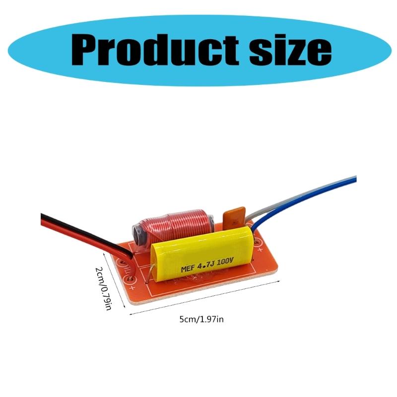 Hi-Fi автомобильный кроссовер 40 Вт Hi-Fi звук ВЧ-делитель частоты для дома, автомобиля, громкоговорителя, DIY, улучшенный