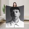 Super Soft Blanket Decorative Rapper Quevedo Music Throw Blanket  Flannel Bedspread For Bedroom Funny Sofa Bed Cover