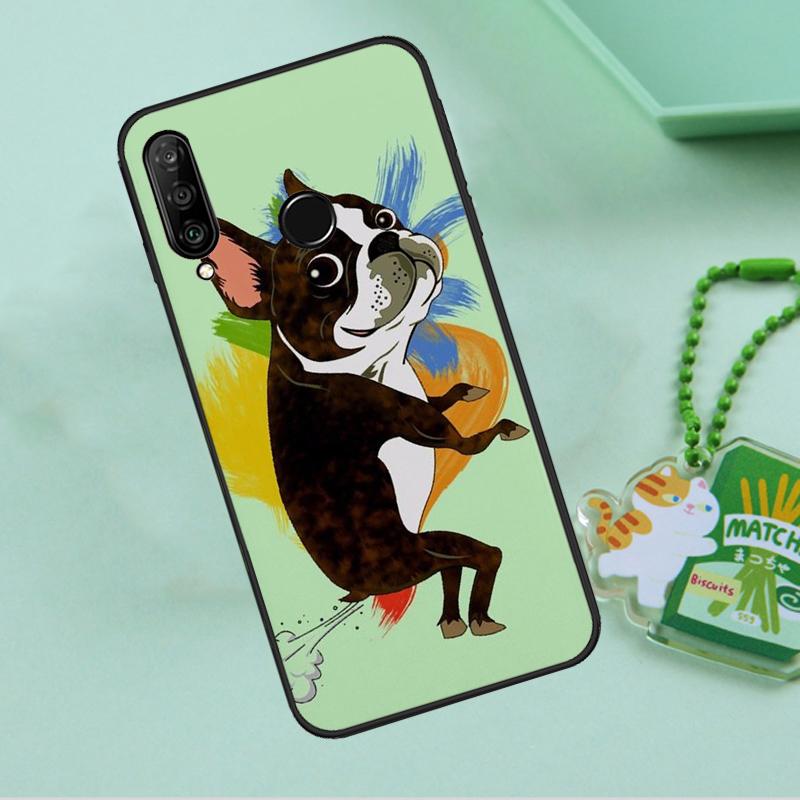 Забавный французский бульдог Для Huawei Nova 10 9 SE 5T 12s 12i 11i Y91 Y90 Y60 Y70 Y72 Y61 P20 P40 P30 Lite P60 Pro Чехол