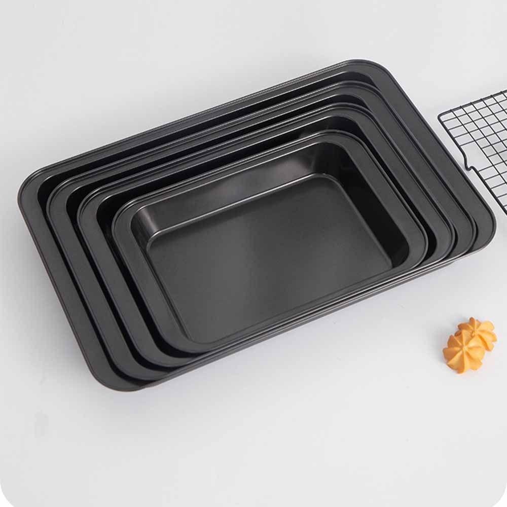 31/37/42/47cm Rectangular Baking Pan Deep/shalow Plate Loaf Pan Cookie Sheet Homemade Cakes