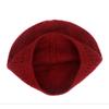 Вязаная шапка с волнистым узором - Унисекс мешковатая crochet шапка, Зимняя теплая шапка-бини с ребристой манжетой для мужчин и женщин