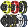 Two-Tone Silicone Watch Starp For Garmin Forerunner 970 965 955 945 935 745 Watch Smartwatch Replacement Watch bands Accessories