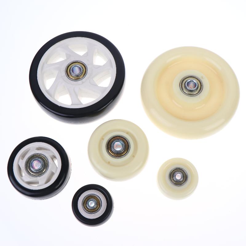 Heavy Duty Replacement Caster Wheels Wear-Resistant 1 Set 1.5/2/2.5/3/4/5 Inch for Kitchen Cabinets Workbench Use
