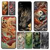 Чехол Chinoiserie Loong Цветочный Дракон для телефона Oneplus 13R 13 12R 11 10T 10R Nord N100 N200 N10 10 9 9R 9RT CE 3 2 Pro Мягкий ТПУ