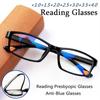 Anti-blue Light Reading Glasses Presbyopia Eyeglasses Women Men Ultralight Anti Fatigue Hyperopia Eyewear