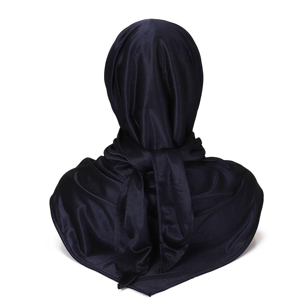 New Fashion, Women's Knitted Headscarf, Bright Silk Wide-brimmed Design Headscarf