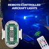 LED Strobe Light Wireless Remote Control for Motorcycle Car Bike Scooter Anti-collision Warning Lamp Flash Indicator Waterproof