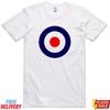 Футболка Mod Target Skooterboys Мужская Эпоха 1970-х Обычный крой 100% Хлопок Унисекс Футболка