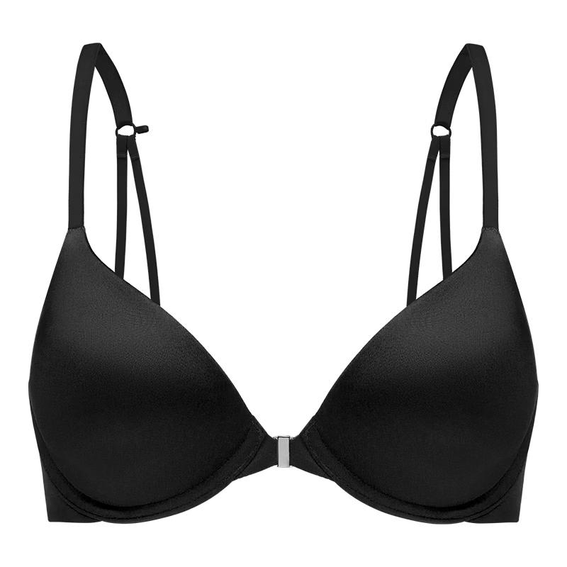 Victoria's Secret Розовый бюстгальтер на косточках с передней застежкой и открытой спиной