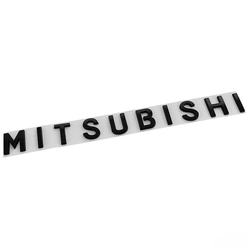 ABS Car Front Hood Emblem Stickers for Mitsubishi Lancer Pajero ASX Eclipse Cross Galant Mirage L200 Colt Outlander Accessories