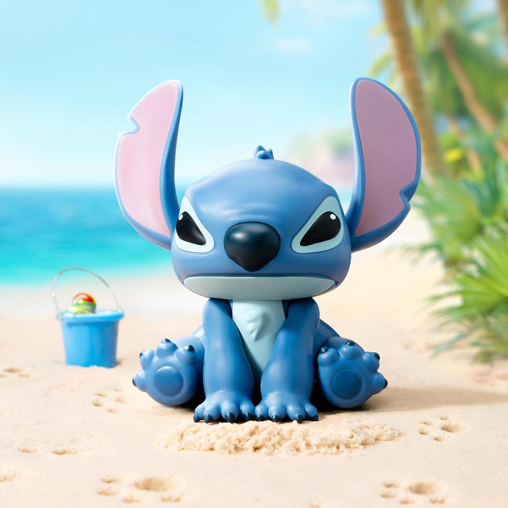 52TOYS STITCH Серия «Рядом с тобой», Заводные фигурки, Шарнирный сюрприз-бокс, Заводные игрушки, Фигурки для обмена, Коллекционные фигурки, Раскрашенный гашапон